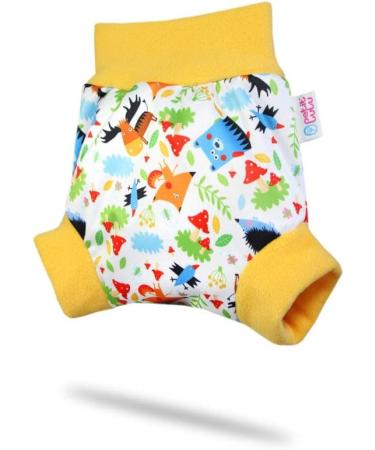 Petit Lulu Medium Cloth Nappy Wrap - Washable Diaper Cover | Reusable Cloth Nappies | Forest Fairytale Print - Buy Online on GoSupps.com