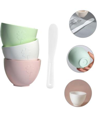 Set de Bols Silicone pour Masque Facial DIY avec de M lange Bol de Modelage pour Salon de Beaut et Usage Domestique - Buy Online on GoSupps.com