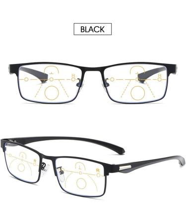 Buy Vevesmundo Self-Tinting Reading Glasses | Multifocal Blue Light Filter Eyewear for Men & Women | 2.5x Magnification Sun Protection & Style - Buy Online on GoSupps.com
