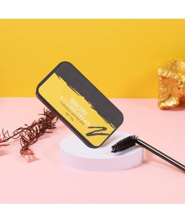 Eyebrow Soap Brow Styling Soap Eyebrow Shaping Wax Eyebrow Setting Gel Waterproof Eyebrow Cream Makeup Balm for Natural Brows Stylish - Buy Online on GoSupps.com
