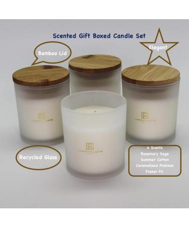Soy Blended Candle - Caramelized Pralines | Eco-Friendly Scented Candles for Home & Gifts - Buy Online on GoSupps.com