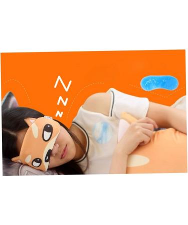 Fomiyes Cooling Eye Mask - Cartoon Design | Yoga Eye Pillow & Eye Compress | Dual Purpose Sleep Mask - Buy Online on GoSupps.com