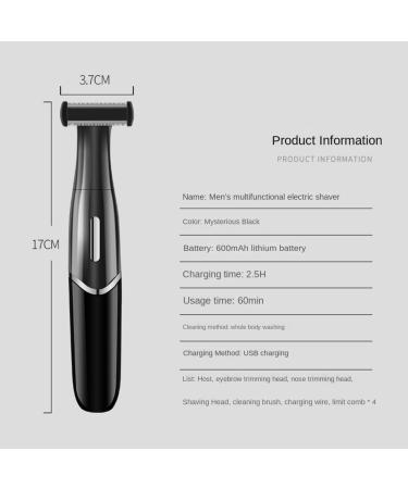 TsoLay 4in1 shaver for intimate areas womens shaver bikini zone sensitive shaver hair clipper beard trimmer A - Buy Online on GoSupps.com