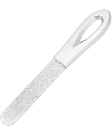 Stainless Steel Nail File Double Sided Design Portable for Travel Home Use Silver - Buy Online on GoSupps.com