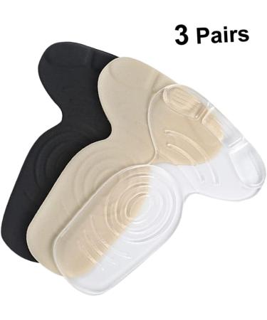Buy FOMIYES 3 Pairs Heel Stickers & Cushions - Anti-Slip Pad Protectors for High Heels | International Shipping - Buy Online on GoSupps.com
