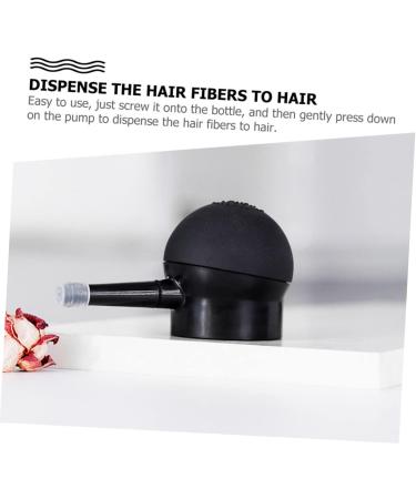 Mikinona 1pc Silicone Nozzle Hair Spray Application Nozzle Hair Building Fibers Applicator Hair Spray Nozzle Hair Fibers Sprayer Spray Mist Bottle Natural Hair Spray Plastic Abs Black - Buy Online on GoSupps.com