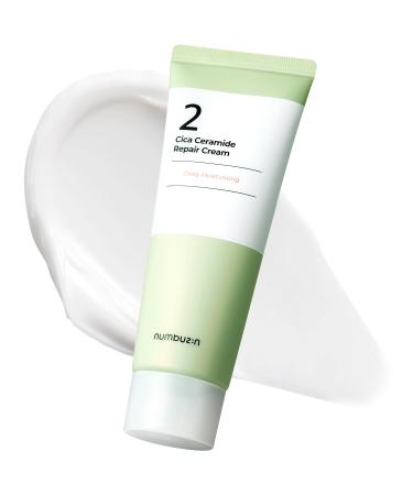numbuzin No.2 Cream Cica Ceramide Repair Cream deep Moisturizing All Skin Types - 2.02 floz