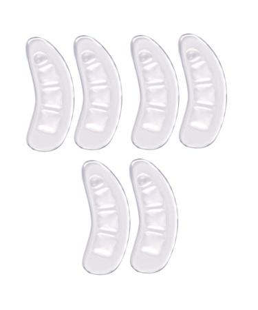 3 Pairs Anti-wear Stickers for High Heels Dress Shoes for Women Heels Metatarsal Foot Pads Anti- Wear Shoe Sticker Heel Protector Heel Grip Women's Girl Flannel Protective Shoes
