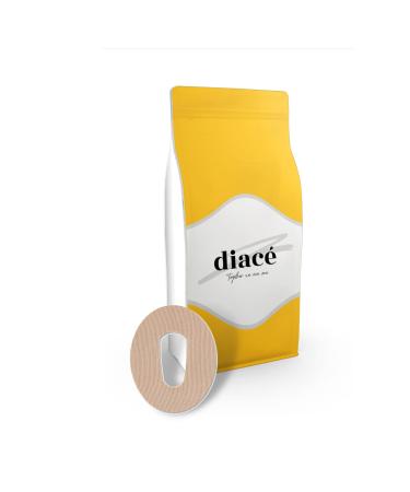 Diac Fixation Patch for Dexcom G6 - Diabetes Patch for Sensor Diabetes Accessories Dexcom G6 Sticker - Nude - 20 pieces