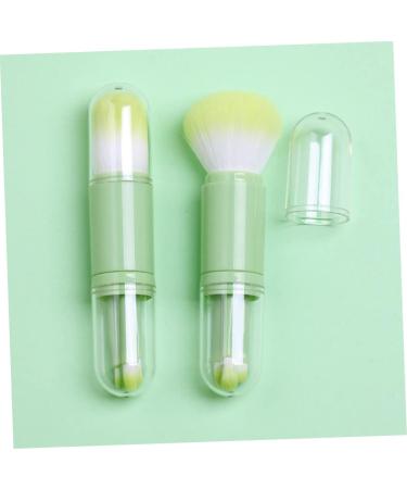 Beaupretty 2 Sets telescopic makeup brush foundation brush kabuki powder brush retractable blusher brush powder mineral face powder brush eyebrow lip brush travel double head artificial fiber - Buy Online on GoSupps.com