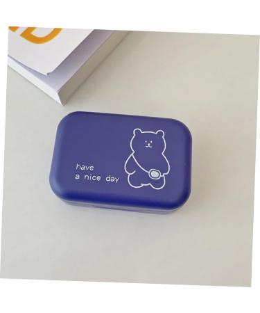 Homsfou 4-Piece Contact Lens Case Set | Sweet Travel Container with Mirror | Waterproof Contact Lens Carrying Bag - Buy Online on GoSupps.com