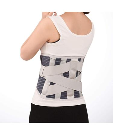 Buy Lumbar Spine-Tap Traction Support Belt for Men & Women - Comfortable Breathable Warm Waist Support (Gray XL) - Shop Internationally! - Buy Online on GoSupps.com