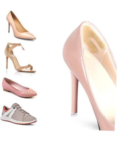 NOLITOY 6 Pairs Heel Cushion Pads - Clear Non-Slip Shoe Inserts for High Heels & Sneakers - Foot Care Protector & Grip for Ultimate Comfort - Buy Online on GoSupps.com