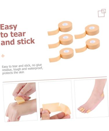NOLITOY Heel Protection Stickers for Women - 5 Rolls Anti-Slide High Heel Pads Dressy Toe Tape for Block Heels Foot Sole Protection Foam Bagged Sole Stickers - Buy Online on GoSupps.com