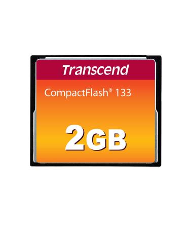 Transcend 2 GB 133x CompactFlash Memory Card TS2GCF133