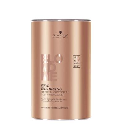 BlondMe Powder Bleach Premium Lightener 9+ 450g with M Hair Designs Tint Brush/Comb - Buy Online on GoSupps.com