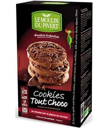Le Moulin Du Pivert - All Chocolate Cookies 175G - Sold per unit - Buy Online on GoSupps.com