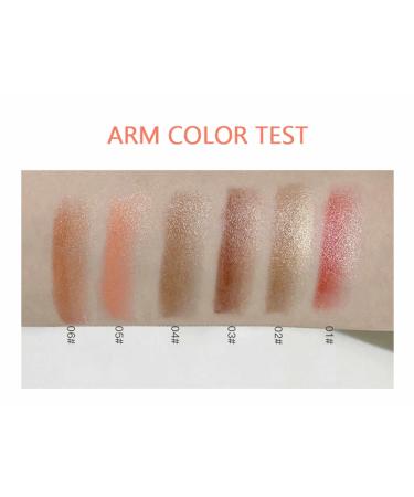 6-Piece Dual-Color Eyeshadow Stick Set - Long-Lasting Waterproof Glitter Gradient Makeup - Buy Online on GoSupps.com