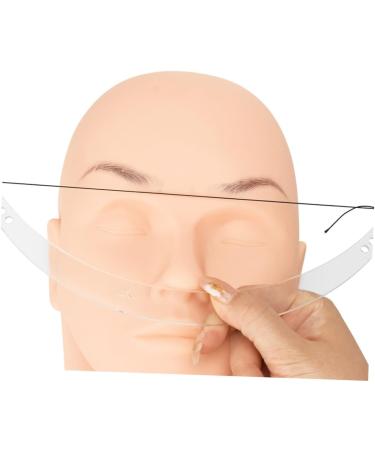 BIUDECO 1 Set Measure Bow-Shaped Auxiliary Acrylic Design Shaper Ruler Shape Shaping Tool Bow Level - Buy Online on GoSupps.com