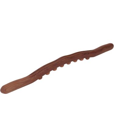 Energy-Saving Wooden Gua Sha Stick Set - 2-Piece Sturdy Wooden Scraping Tool for Cellulite Reduction & Skin Care - Buy Online on GoSupps.com