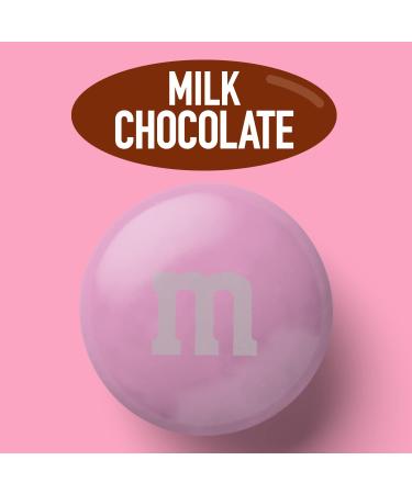M&Ms Milk Chocolate Pink Candy - 2lbs Bulk Resealable Pack for Candy Buffet, Baby Shower, Gender Reveal, Parties, Wedding, Candy Bar & DIY Snacks - Buy Online on GoSupps.com