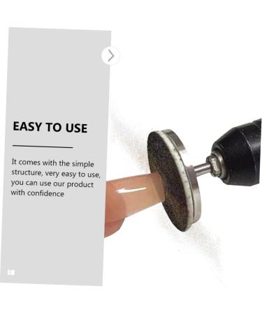 Beavorty 5pcs 1 Manicure Dead Pedicure Electric Pads Exfoliating Removers Grinding Bag Calluses Slices Skin 2x2cmx5pcs Blackx5pcs - Buy Online on GoSupps.com