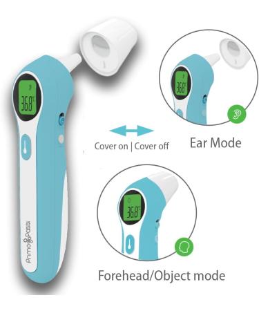 Buy Forehead & Ear Thermometer for Mom & Baby | 1 Second Readings Fever Alert C/ F Switch - Fast & Accurate  - Buy Online on GoSupps.com