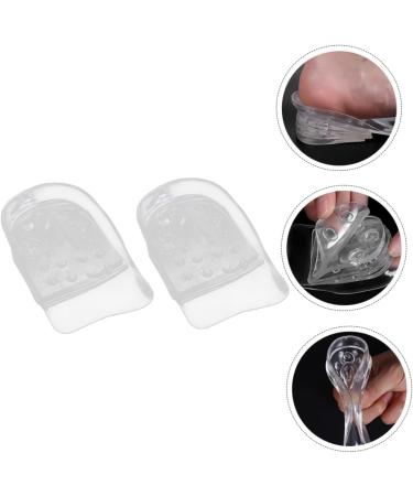 FOMIYES Gel Insoles for Men - Heighten Cushion Support Pads Breathable Invisible Heel Lift Inserts Soft Inner Foot Protectors - Buy Online on GoSupps.com