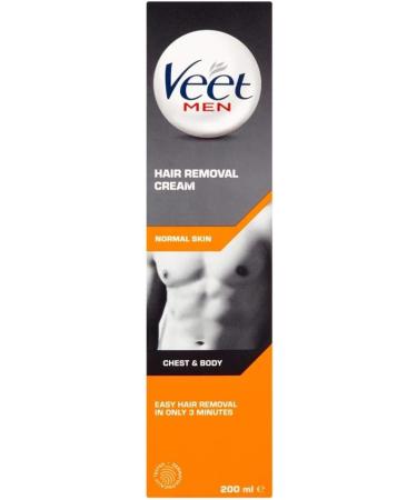 Veet Men Hair Removal Cream 200ml - Chest & Body Hair Remover - Buy Online on GoSupps.com