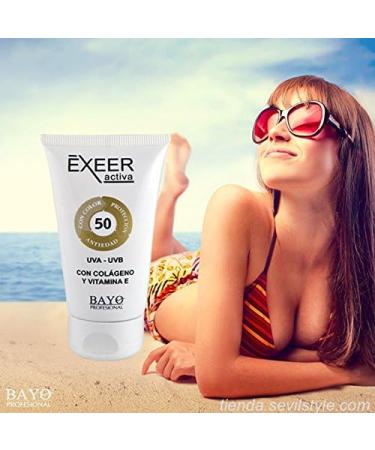 Multi-action cream SPF 50 with color 50 ML bayo professional - Buy Online on GoSupps.com