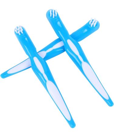 Buy Healvian 6-Stk Children's Prosthesis Care Toothbrush Kit - Double-Sided Cleaning Tool for False Teeth & Dentures - Buy Online on GoSupps.com