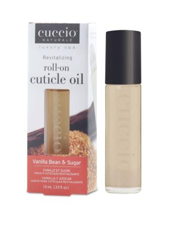 Cuccio Naturale Revitalizing Roll-on Cuticle Oil Vanilla Bean & Sugar 10ml Vanilla 10 ml (Pack of 1)