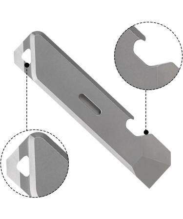 Shop Titanium EDC Pry Bar with Bottle Opener - Perfect Outdoor Camping Tool | Fast International Shipping - Buy Online on GoSupps.com