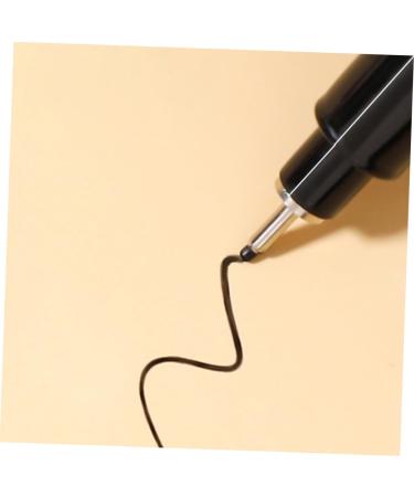 POPETPOP Nail Pen nail polish drawing pen nail drawing pen manicure dotting pen gel nail tool il art graffiti pen liner pen nail polish nail brush pen manicure tools to color gel pen abs 14X1X1CM Black - Buy Online on GoSupps.com