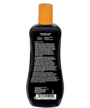 Australian Gold Dark Tanning Exotic Oil with Carrot Extract 8 Fl Oz - Pack of 1 - Buy Online on GoSupps.com