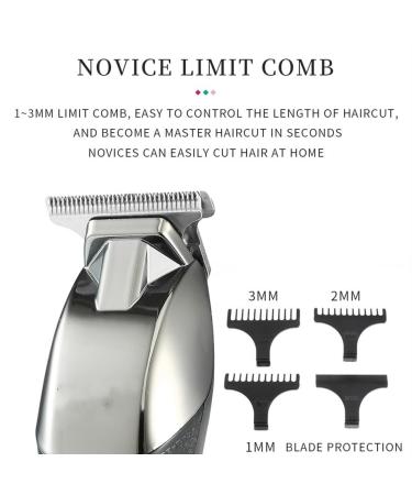 Premium Electric Hair Clippers for Men - USB Rechargeable with Blade Oil for Precision Cutting & Carving - Buy Online on GoSupps.com