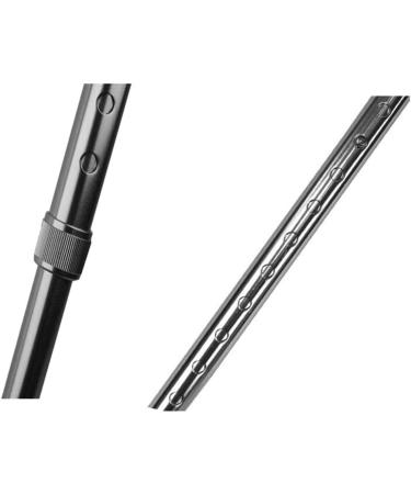 Walking Stick Walkers for Seniors Elderly Lightweight Cane/Walking Stick Crutch TelesStable Lightweight Height Adjustable Black Walking Sticks for Old Men Women Injured rollator Walker Dura - Buy Online on GoSupps.com