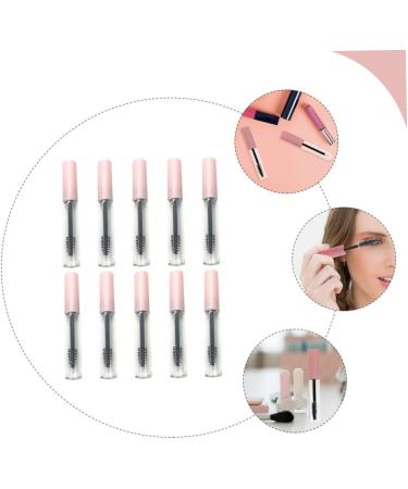 FOYTOKI 20 Pcs Air Traffic Control DIY Mascara Bottles Eyelash Tube Eyelash Mascara Gold Makeup The Pet Pink - Buy Online on GoSupps.com