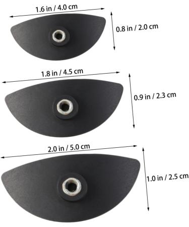 POPETPOP 12 Pcs Makeup Make up Kit Eyeshadow Stamp Applicator Eyeshadow Stamper Tool Crease Die 5*2.5cmx2pcs Blackx2pcs - Buy Online on GoSupps.com