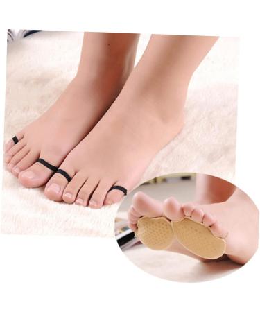 GLEAVI Foot Cushion Insoles - High Heel Shoe Inserts Forefoot Pads & Thick Mat for Comfort | Black Medium - Buy Online on GoSupps.com