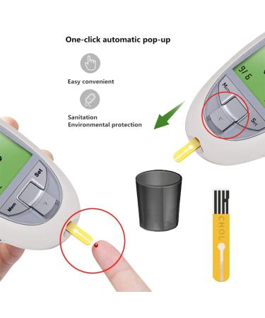 Hnxxyisite Multifunction Home Total Cholesterol Meter Kit - Monitor and Test Total Cholesterol Levels - Buy Online on GoSupps.com
