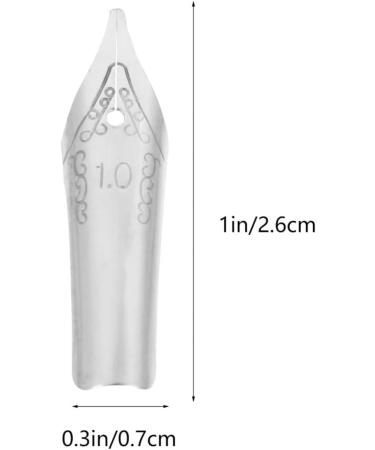NUOBESTY 30pcs Comic Pen Nib Set - G-Pen Nib Fountain Pen Replacement Nibs for Manga, Calligraphy Pen Supplies - Buy Online on GoSupps.com