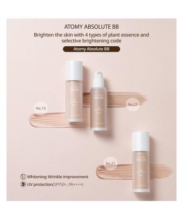 A.T.O.M.Y Absolute BB Cream NO.21 Gorgeous Tone - 1.11 FL OZ | Buy Premium Beige BB Cream Internationally - Buy Online on GoSupps.com