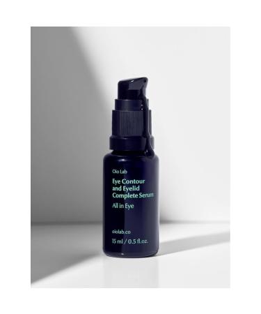 Oio All In Eye Contour & Eyelid Serum Firm & Lift Gel for Dark Circles Puffiness Wrinkles & Hydration Multi-Target Eye Serum with Tuberose Stem Cells Algae & Tasmanian Pepper Berry Extract 15ml - Buy Online on GoSupps.com