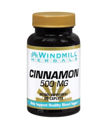 Cinnamon Capsules 500 Mg Windmill - 60 ea