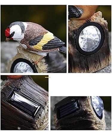 Garden Light Resin Simulation Bird Decoration Garden Garden Balcony Decoration Sculpture Crafts(Color:A) - Buy Online on GoSupps.com