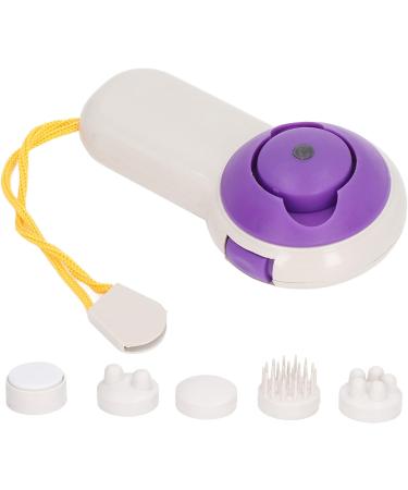 5-in-1 Hand Massager | Ergonomic Battery Operated Wear-Resistant | Full Body Relief with 5 Massage Heads - Buy Online on GoSupps.com