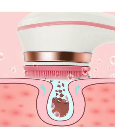 Electric Bath Brush with 4 Replacement Heads | Exfoliating Spin Scrubber for Shower & Bath | IPX7 Waterproof | USB Rechargeable - Buy Online on GoSupps.com