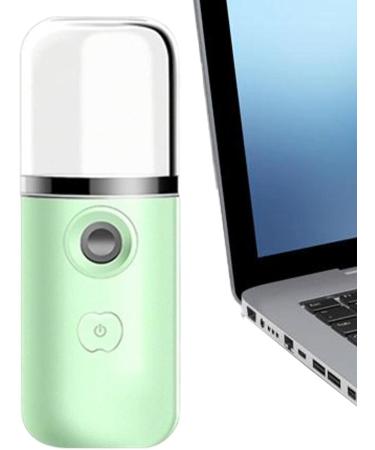 Mist Sprayer Portable Nano Ionic Mist Sprayer | Face Facial Sprayer for Skin Care Refreshing Revitalizing & Soothing - Face Steamer for Daily Use Jiahua Green - Buy Online on GoSupps.com