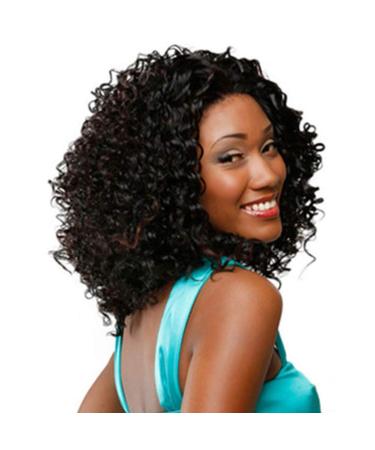 FOReverweihuajz Women's Synthetic Curly Afro Wig for Cosplay Costume | #2 - Shop Internationally - Buy Online on GoSupps.com